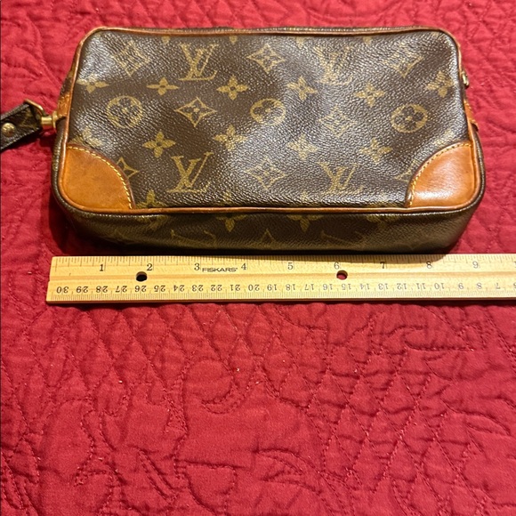 Louis Vuitton Brown Monogram Wristlet - Picture 14 of 16